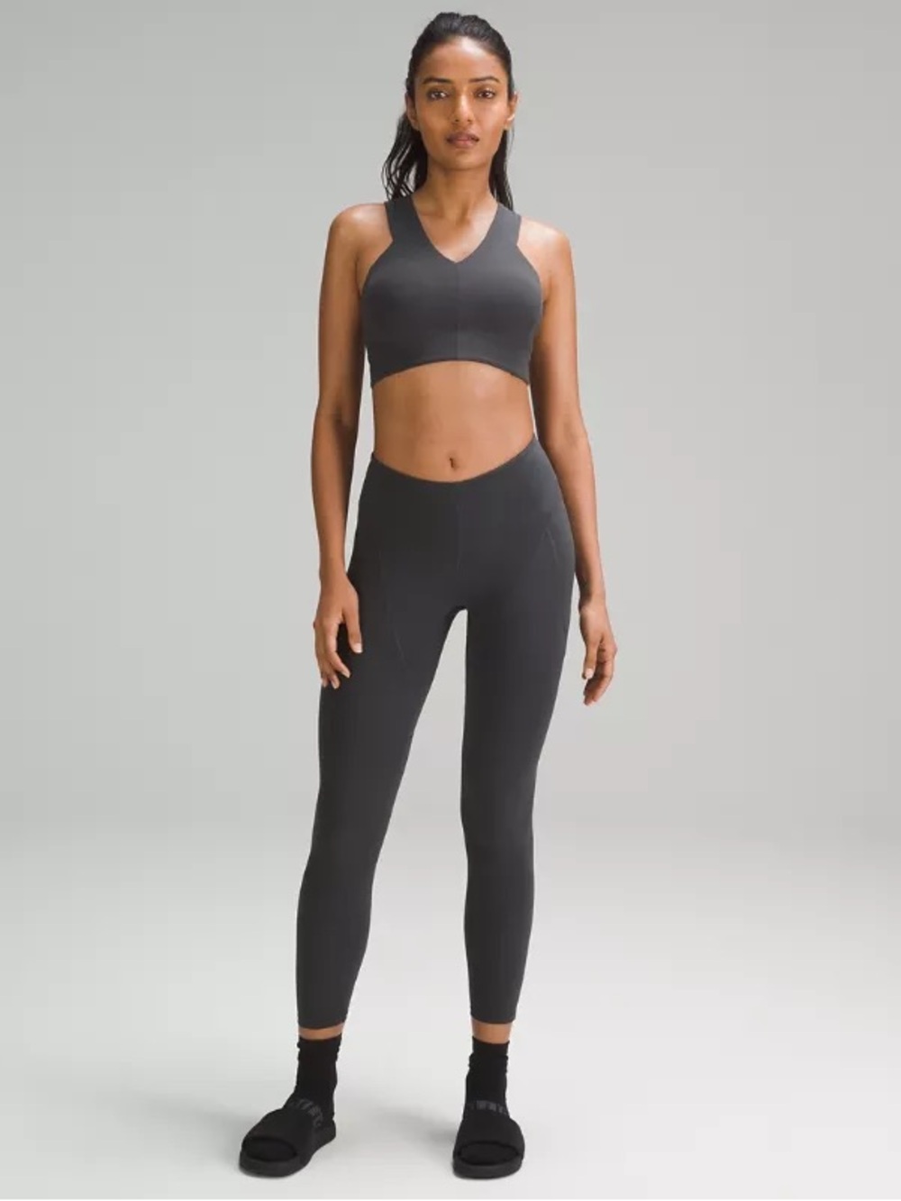 Lululemon Lab Active Set (Sportsbra and Leggings) – Graphite Grey